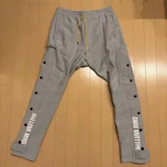HÉLLUVA MIND グレー ジョガーパンツ L