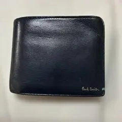 値下げ！Paul Smith 二つ折り財布 ネイビー/ミントグリーンのサムネイル