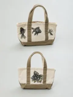 L.L.BEAN Hand Painted Mini Tote Bagのサムネイル