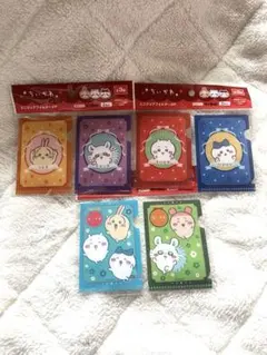 ちいかわ ミニクリフォルダー ファイル 2種類×3セット コンプリート 匿名