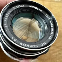 美品！改造レンズ★MINOLTA ROKKOR-PF 45mm F1.7 M42 美品！改造レンズ☆MINOLTA ROKKOR-PF 45mm F1.7 M42 - メルカリ