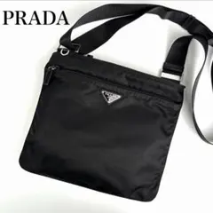 ほぼ未使用 PRADA プラダ ショルダーバッグ サコッシュ テスートナイロン