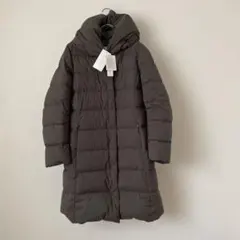 新品タグ付き　アンタイトル　ホワイトダックダウンコート　カーキ　サイズ1