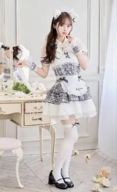 Malymoon】 ドーリーハート2wayチャイナドレスメイド服 - メルカリ