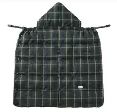 ミキハウス　ダウン5way おくるみ　キャリーケープ　おんぶ　ベビーカー防寒