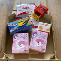 ハッピーセット　絵本　プラレール　マイメロ　など