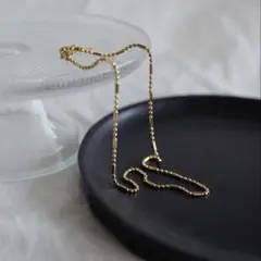 AJIRO アジロ　サージカルステンレス　シンプルチェーン　ネックレス