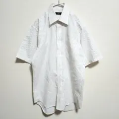 YUMIKATSURA ユミカツラ ストライプ 半袖 ワイシャツ ビジネス 春夏のサムネイル