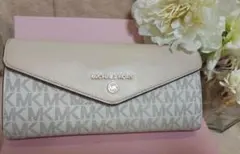 MICHAEL KORS 長財布 MKロゴプリント
