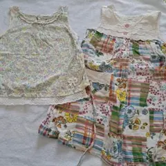 セラフ　ワンピース　ノースリーブトップス　　２点