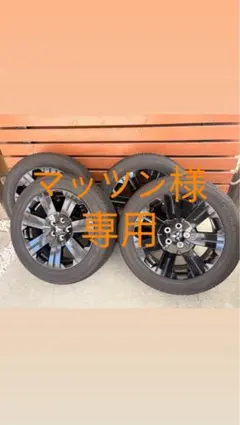 デリカD5 シャモニー純正ホイール　タイヤ　新車外しのサムネイル