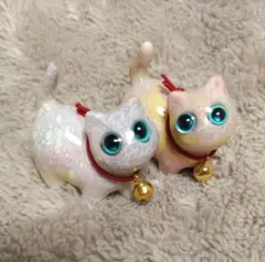 猫　置物　スーダン　マーブル　【34】