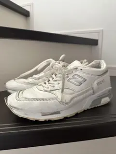 New Balance M1500WHI ホワイトレザー 25.5cmのサムネイル