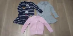 ラルフローレン 女の子 ワンピース カーディガン 18m 24m 3t