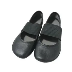 【美品】CAMPER カンペールライトニナ フラットシューズ レザー ブラックのサムネイル