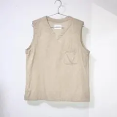 URBAN RESEARCH DOORS　コーデュロイVネックベスト M　短丈