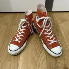 コンバースオールスター ハイカット オレンジ