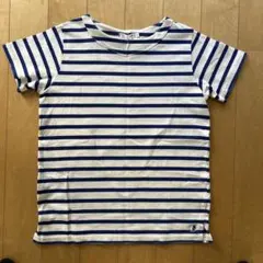NATURAL LAUNDRY ボーダー 半袖 Tシャツ サイズ2のサムネイル
