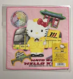ハローキティ レーシングチーム　根付け　 サンリオ　2001年製　レア Hello Kitty/ハローキティ・早稲田大学・チア・ストラップ・根付け・ご