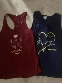 Jazzercise タンクトップ Mサイズ & Gildan Sサイズ