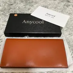 【新品】Anycool 栃木レザー長財布【即購入OK・送料無料】