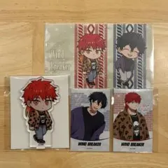 ウィンドブレーカー プリンセスカフェ 焚石 棪堂 アクスタ ポストカード