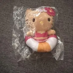 ハローキティ 浮き輪付きマスコット 一番くじ 日焼けキティ