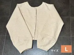 2wayカーディガン アイボリー　レディース RIVIETTA 春 秋 冬