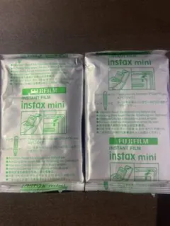 FUJIFILM instax mini インスタントフィルム 2パック