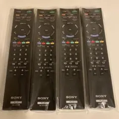 SONY テレビ用リモコンRM-JD018 2本セット（新品・未使用品） - メルカリ