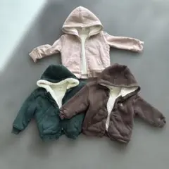 babyGap ボアパーカー 3点セットのサムネイル