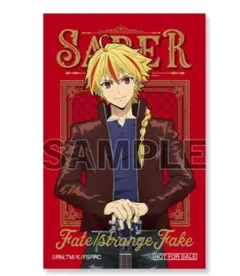 Fate/strange Fake4巻アニメイト購入特典リーフレット リチャード