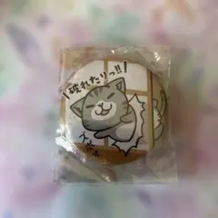 猫の絵の缶バッチのサムネイル