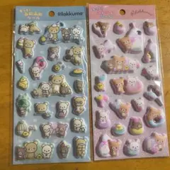 もっと！ふにふにシール　リラックマ　Rilakkuma　　2枚　サンエックス