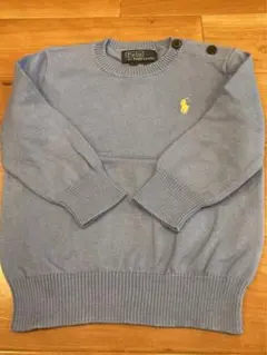美品Polo by Ralph Lauren ブルー セーター 18M