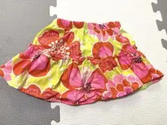 子供　女の子　スカート　パンツ付き　80 12m ガールズ　キッズ　ベビー