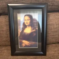 ☆匿名配送☆ ダヴィンチ MonaLisa モナリザ 絵画 フレーム付き - メルカリ