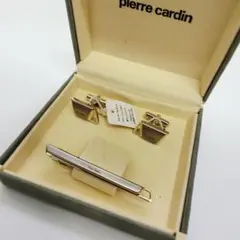 ま*ー様 ピエールカルダン ネクタイピン カフス セット ゴールド シルバー