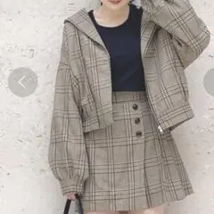 archives 先染めチェックbigライダース/M