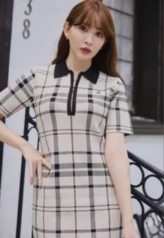 Herlipto Trois Logo Knit Mini Dress - メルカリ