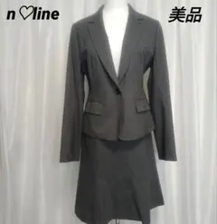 美品　n♡line precious エヌライン　ビジネス スカートスーツ