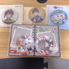 原神〕KFCコラボ リネ リネット 缶バッジ カード ケンタッキー 中国