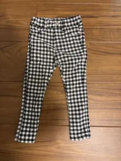 branshes チェック柄長ズボン