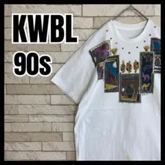 90s KWBL シングルステッチ アート ヴィンテージ イラスト ツラ抜群