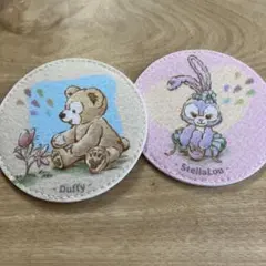東京ディズニーシー　Duffy & StellaLou コースターセット