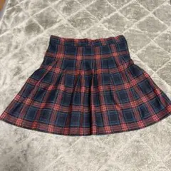 ZARA チェック柄フレアスカート 11-12サイズ