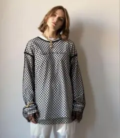 MAISON SPECIAL ビッグメッシュトップス