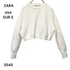 ザラ　ZARA　ニット　トップス　長袖　EUR S 冬　おしゃれ　かわいい