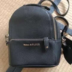 Maison de FLEUR リュック ブラック