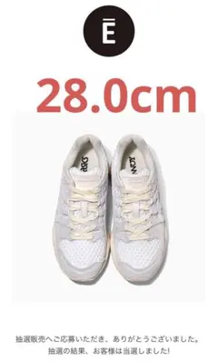 ENNOY asics GEL-NIMBUS 9 WHITE 28.0のサムネイル